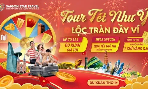 Khai Xuân Như Ý, Rước Lộc Vàng: Hành Trình Du Xuân 2026 Đầy Cảm Hứng Cùng Saigon Star Travel