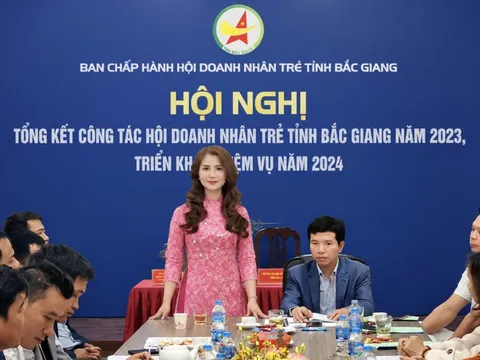 Hội Doanh nhân trẻ tỉnh Bắc Giang có nữ phó chủ tịch đầu tiên